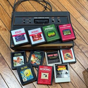 Atari Video Computer System with Games